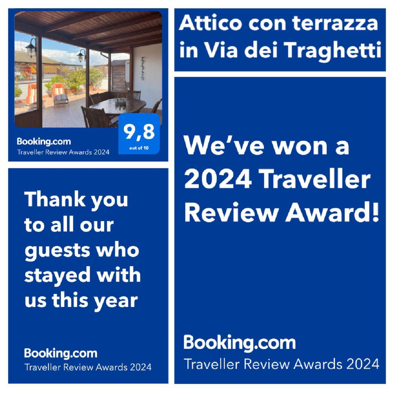 Apartamento Attico Con Terrazza In Via Dei Traghetti Lido di Ostia Exterior foto