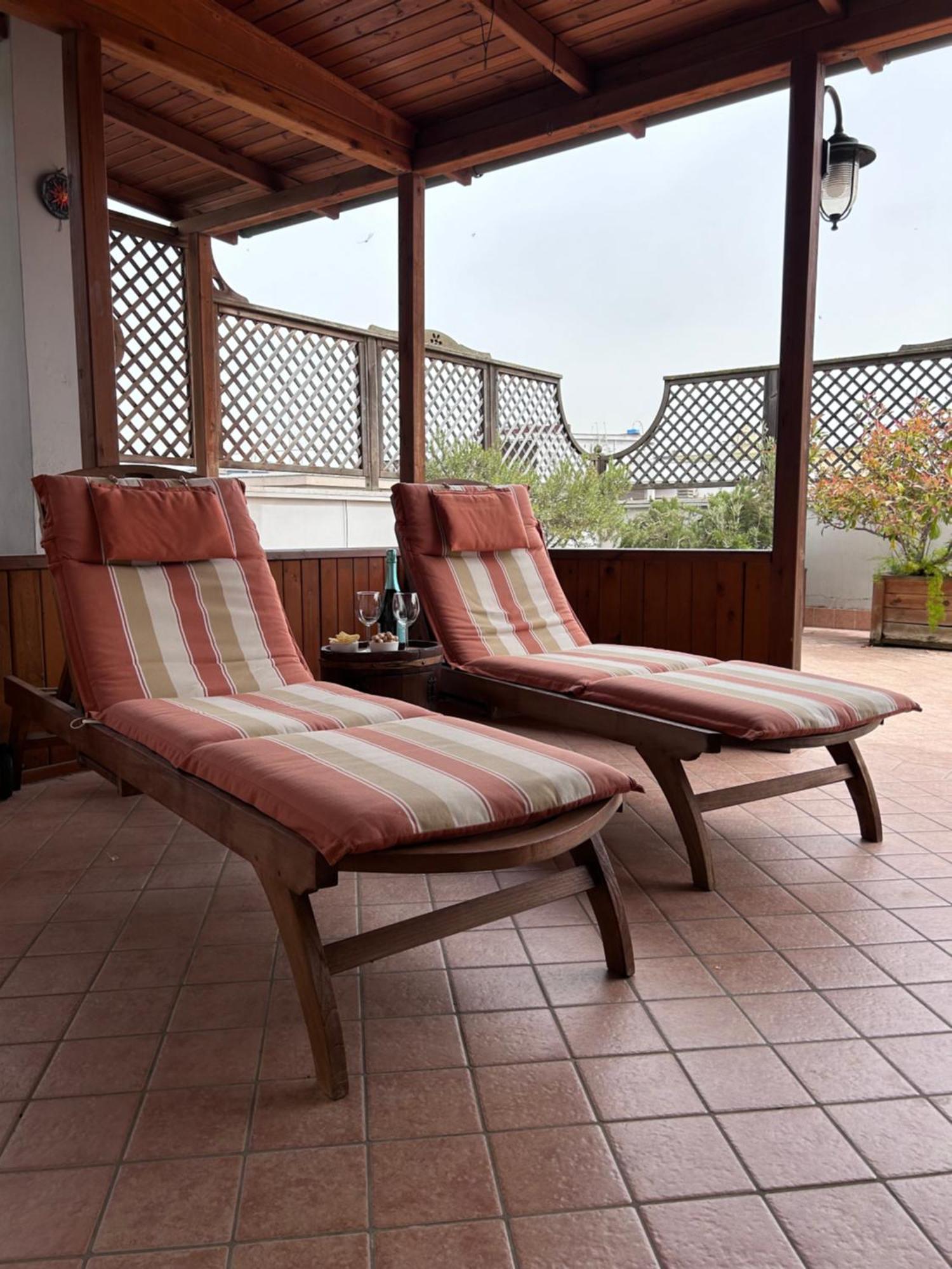 Apartamento Attico Con Terrazza In Via Dei Traghetti Lido di Ostia Exterior foto